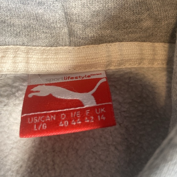 Grey puma hoodie - Picture 4 of 6
